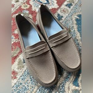 Rothy’s “The Driver” Tan Loafers